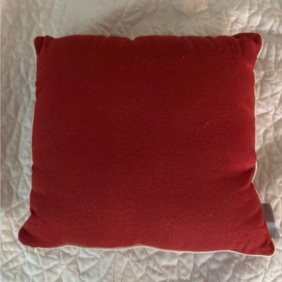 Red Starlight Holiday Pillow - Picture 3 of 3